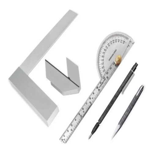 Measuring And Marking Set Of 5 Pcs
