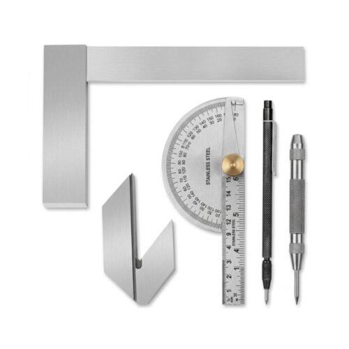 5 Pc Measuring And Marking Set