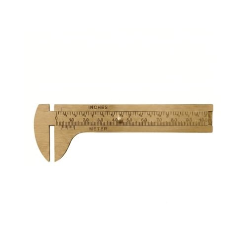 Vernier Caliper Round Jaws Brass
