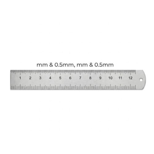Precision Steel Rule – Style Code : Metric