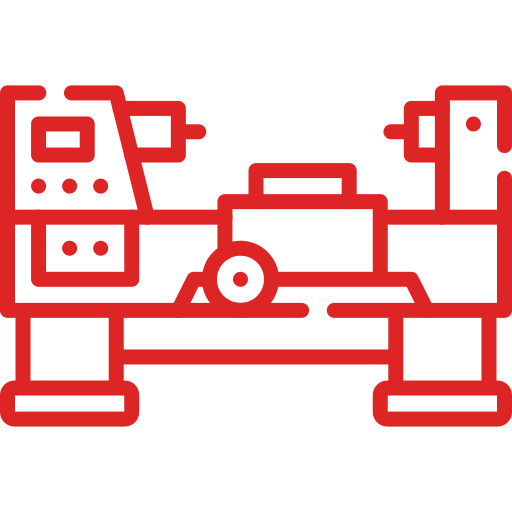 Lathe Tools Red